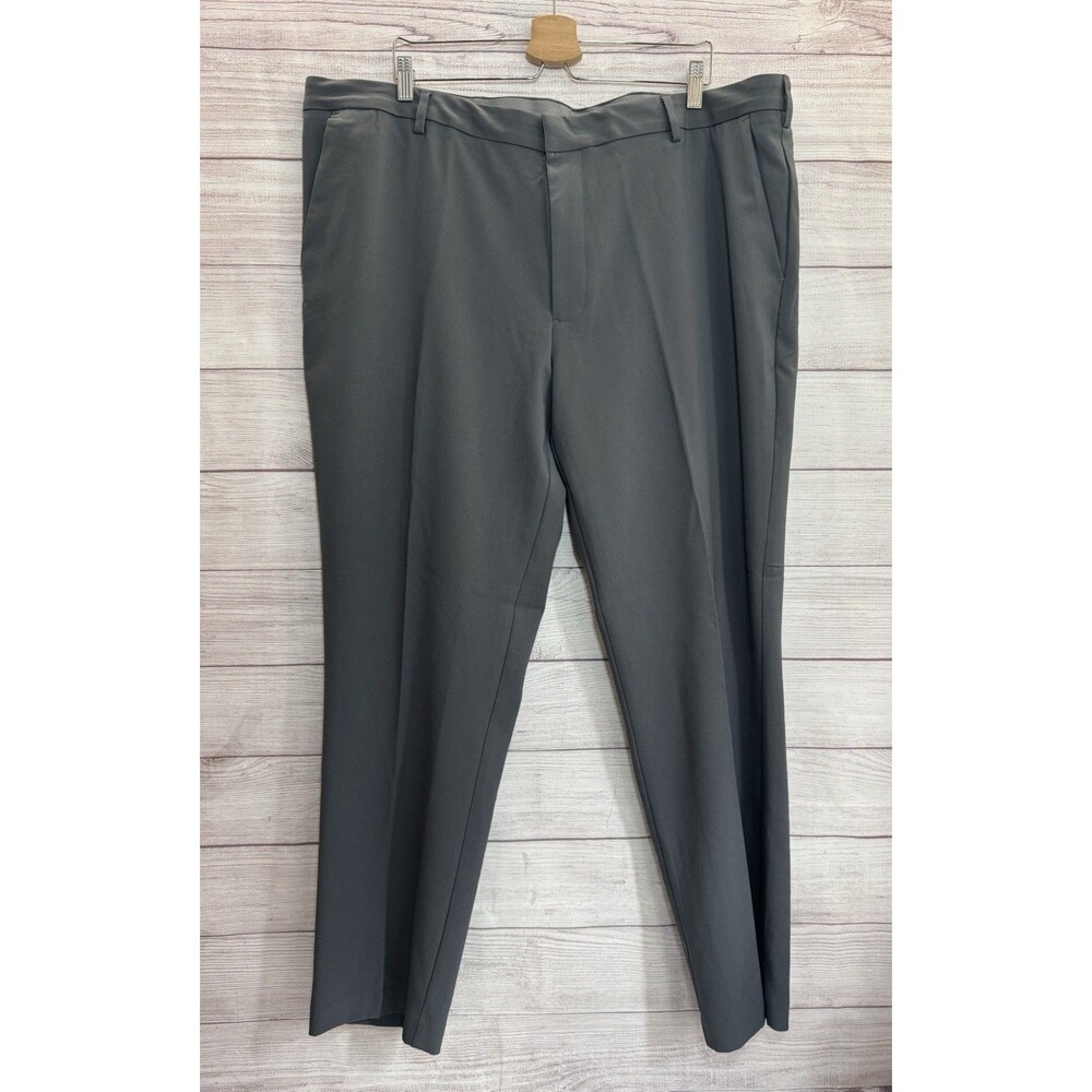 Big & Tall Van Heusen  Dress Pants  Charcoal 44x32 Slim FIT Strech